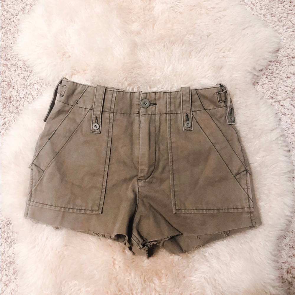 Free people high waisted safari short